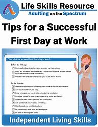 Image result for First Day at Work Tips