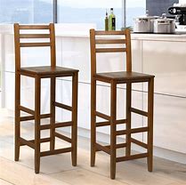 Image result for Wooden Outdoor Bar Stools