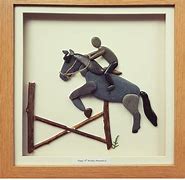 Image result for Pebble Art Horse