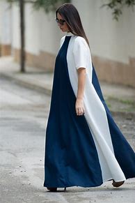 Image result for Maxi Dress Navy Ble White Specs Print