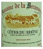 Image result for Becassonne Cotes Rhone Blanc