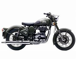 Image result for Royal Enfield Classic 500 Battle Green