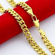Image result for 24K Gold Link Chain