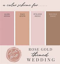 Image result for Rose Gold Pantone Color Palette