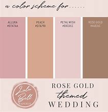 Image result for Rose Gold Color Match