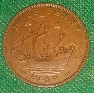 Image result for Half Penny Coin
