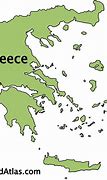 Image result for Simple Map of Greek Islands