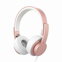 Image result for Rose Gold Headphones with Cord