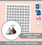 Image result for Labels for Hershey Kisses