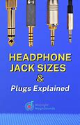 Image result for Headphone Jack Plug Sizes