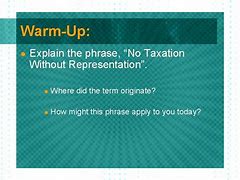 Image result for No Taxation without Representation Meme