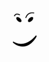 Image result for Roblox Chill Face Transparent