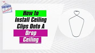 Image result for Drop Ceiling Corner 5 Clips