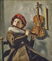 Image result for Paintings of a Boy Flute