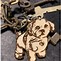 Image result for Dog Portrait Laser-Engraved Keychain