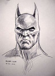 Image result for Batman Face Drawing Comic-Con
