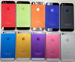 Image result for iPhone vs iPhone 5 Color