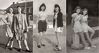 Image result for 40s Teen Fashion