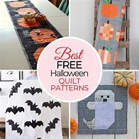 Image result for Free Halloween Quilt Patterns Printable
