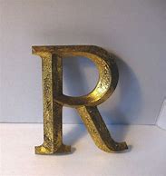 Image result for Wrought Iron Letter R