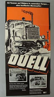 Image result for Duel Movie Poster Art