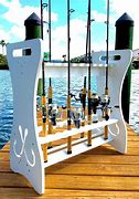 Image result for Fishing Rod Stand