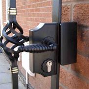 Image result for Wrought Iron Gate Lock