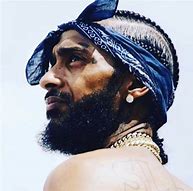 Image result for Nipsey Hussle Blue Bandana