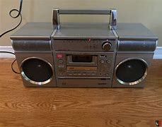 Image result for Vintage Sanyo Boombox