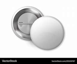 Image result for Blank Button Pins HD