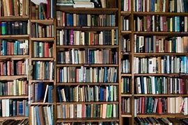Image result for Bookshelf with Books