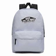 Image result for Vans Off the Wall Baby Blue and Black Backpack