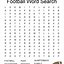 Image result for Football Word Search Puzzles