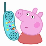 Image result for Peppa POG Hanging Up the Phone