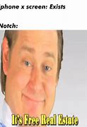 Image result for iPhone Notch for Days Meme
