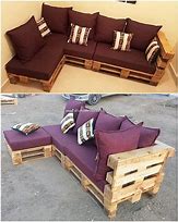 Image result for Indoor Furniture Made From Pallets
