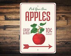 Image result for Apple Farm Sign