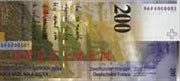 Image result for Swiss Franc 200