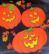 Image result for Vintage Halloween Pumpkin Cutouts