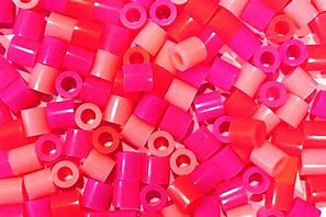 Image result for Pink Perler Beads