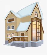 Image result for Clip Art Winter House