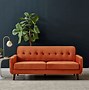 Image result for Burnt Orange Flat Sofa