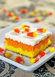 Image result for Candy Corn Cake