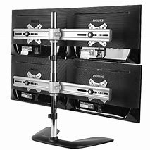 Image result for 4 Monitor Mobile Display Stand