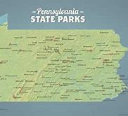 Image result for Map of PA State Parks
