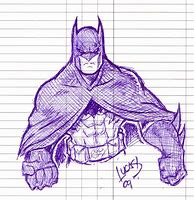 Image result for Batman Pen Cross-Hatching