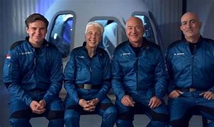 Image result for bezos space flights