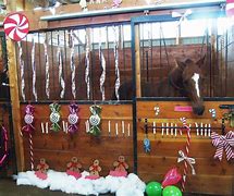 Image result for Horse Stall Christmas Decorations