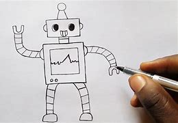 Image result for Basic Robot Drawing 3D