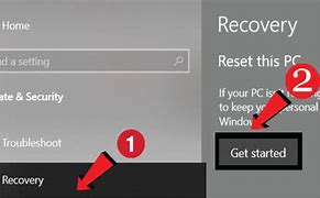 Image result for How to Reset Laptop Windows 10
